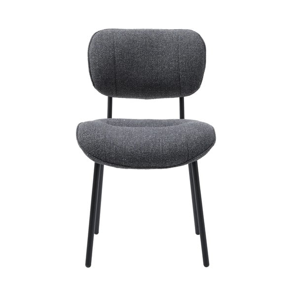 Sedia da pranzo grigio scuro Buffalo - Unique Furniture-image-1