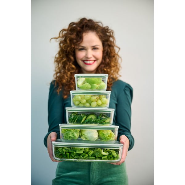 Scatole per alimenti in set da 3 Nordic white - Mepal-image-2