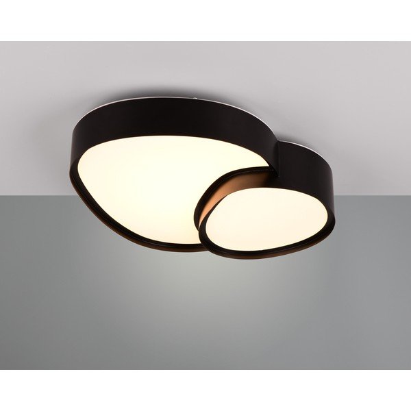 Plafoniera LED nera 36x43,5 cm Rise - Trio-image-1