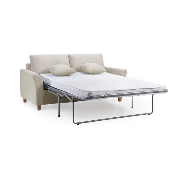 Divano letto beige 190 cm Sonia - Scandic-image-1