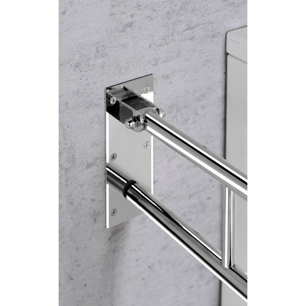 Maniglia a muro in acciaio inox per bagno 62 cm Handicap - Sapho-image-4