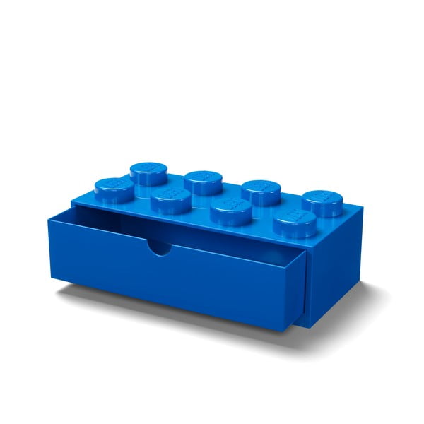 Scatola da tavolo blu con cassetto , 31 x 16 cm - LEGO®-image-4