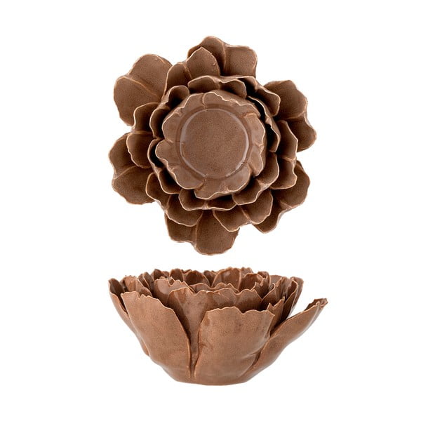 Portacandele in gres per candele da tè Irisa - Bloomingville-image-3