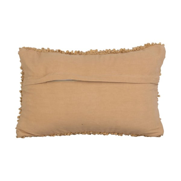 Cuscino in cotone marrone chiaro , 50 x 30 cm Purity - PT LIVING-image-2