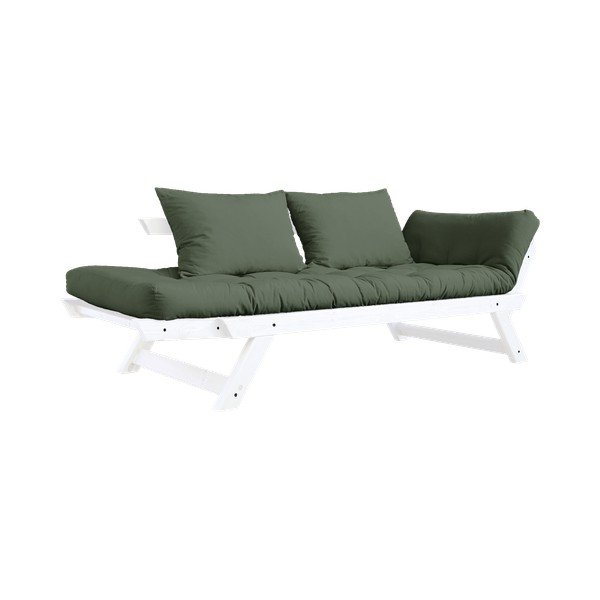 Variabilní pohovka Karup Design Bebop White/Olive Green-image-4