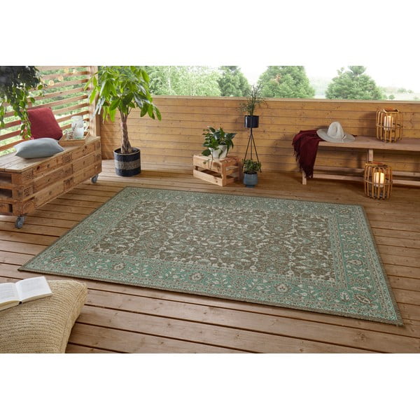Tappeto per esterni verde-marrone , 200 x 290 cm Konya - NORTHRUGS-image-3