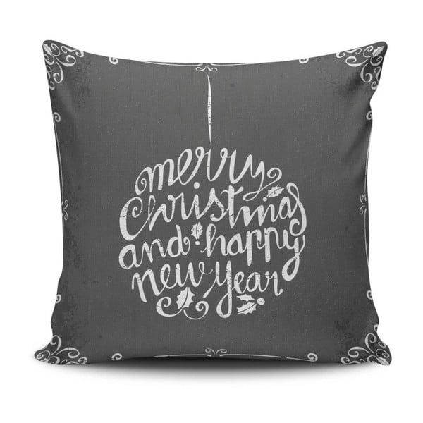 Cuscino grigio di Natale, 45 x 45 cm - Unknown