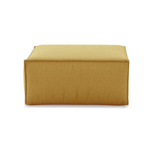 Žlutý puf Cosmopolitan Design Miami, 65 x 65 cm-image-2