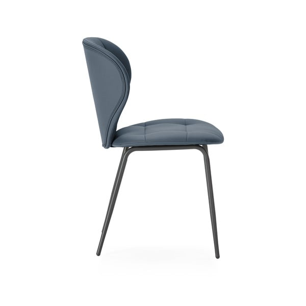 Set di sedie da pranzo grigio scuro 2 pz Maura - Marckeric-image-2