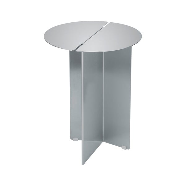 Tavolino rotondo in acciaio inox ø 35 cm Oru – Blomus