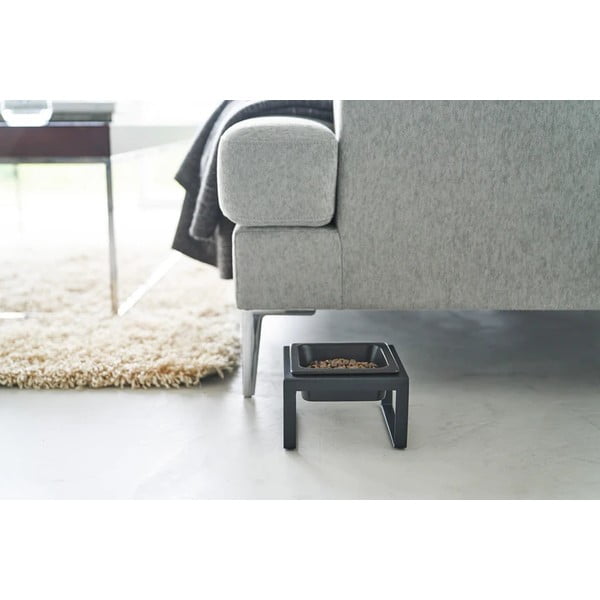 Ciotola in ceramica con base per animali domestici Tower - YAMAZAKI-image-2