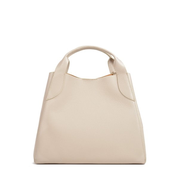 Borsa in pelle beige Mardon - Sofia Cardoni-image-1