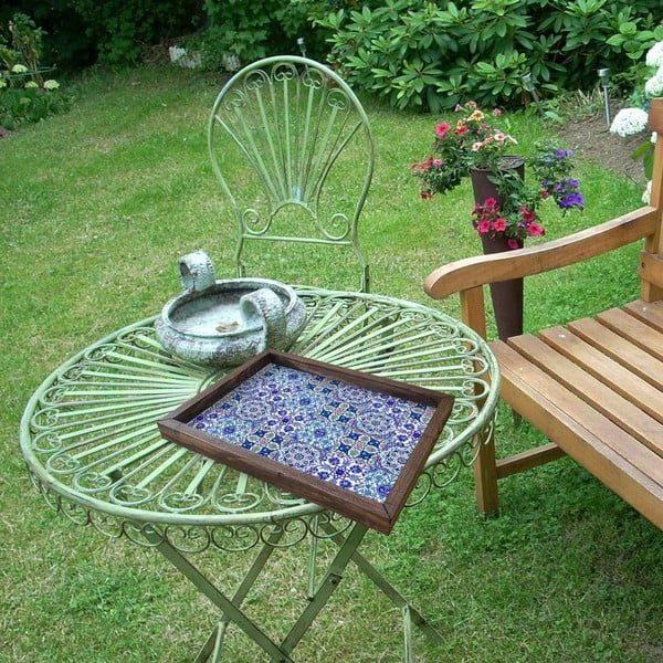 Vassoi di legno Paisios, 30 x 40 cm - Traxory-image-1