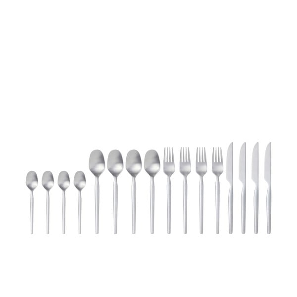 Posate argentate in acciaio inox 16 pz Dorotea – Gense-image-2