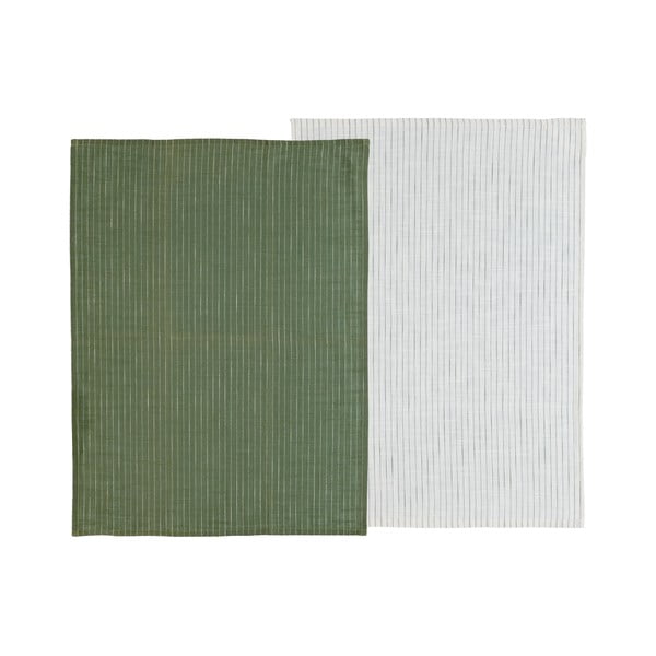 Set di strofinacci in cotone 2 pz 50x70 cm Line – Södahl