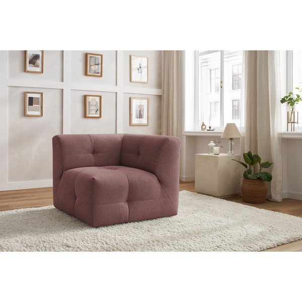 Modulo divano rosa scuro Kleber - Bobochic Paris-image-4