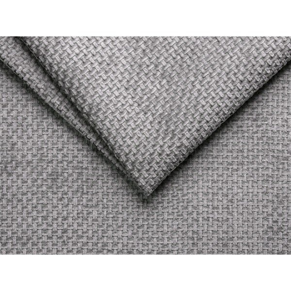 Divano grigio con rivestimento in ciniglia 200 cm Lupine – Micadoni -image-3