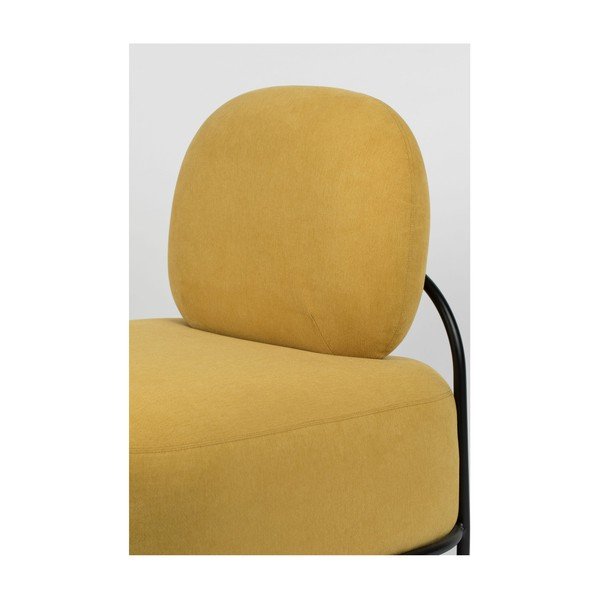 Poltrona gialla Polly - White Label-image-1
