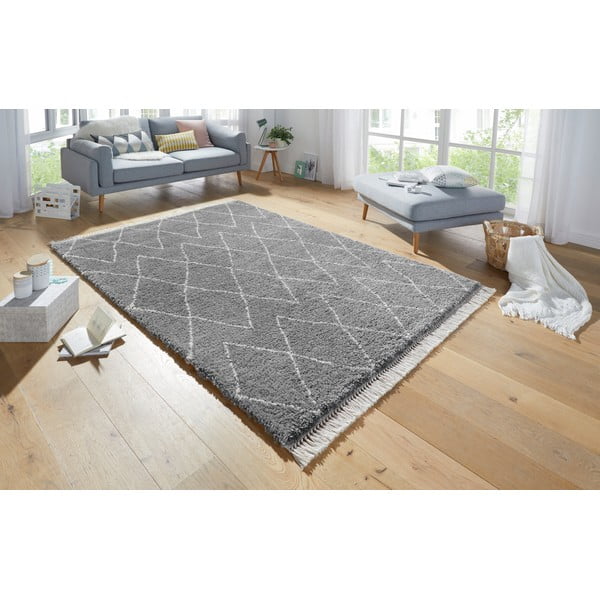 Tappeto grigio , 80 x 150 cm Jade - Mint Rugs-image-4