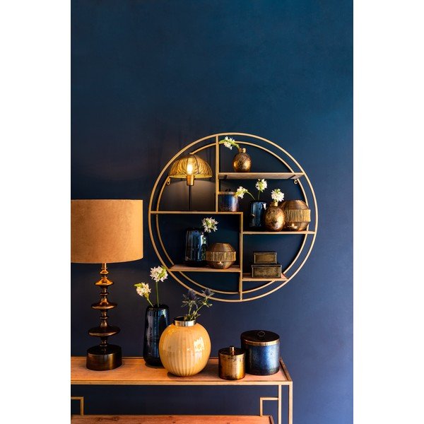 Lampada da tavolo in bronzo (altezza 33 cm) Klobu - Light & Living-image-1