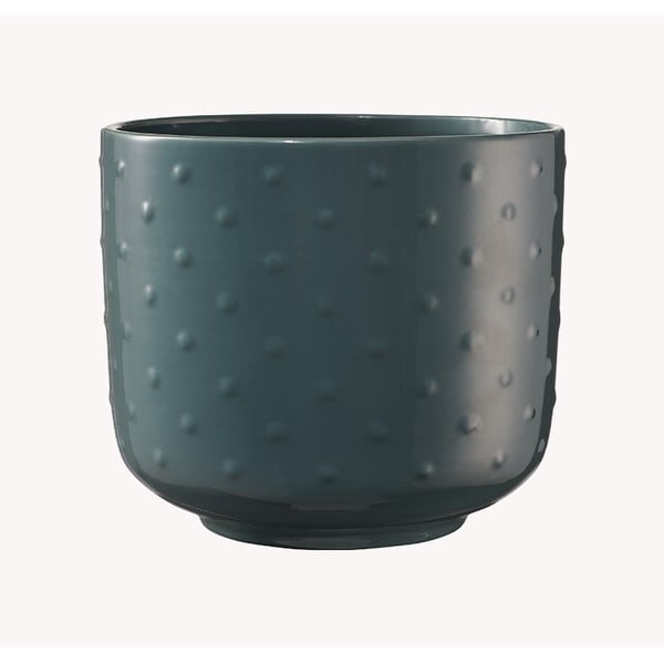 Vaso in ceramica verde scuro Baku, ø 19 cm - Big pots