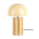 Lampada da tavolo gialla in metallo (altezza totale 34 cm) Rayado – Leitmotiv