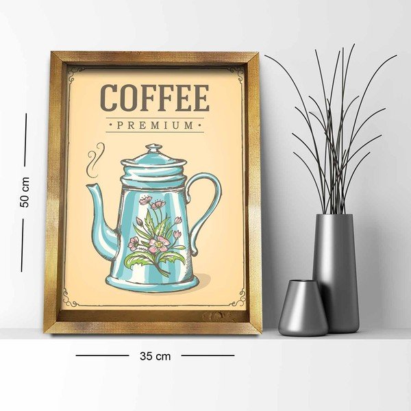 Dipinto 35x50 cm Coffee Premium - Wallity-image-2