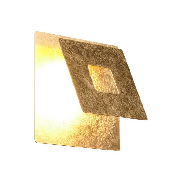 Lampada da parete a LED di colore oro Leano - Trio