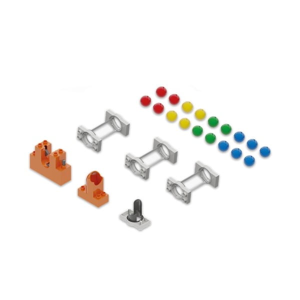 Set di attacchi per binari a sfera per ascensori, 24 pezzi - Hubelino-image-4