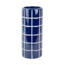 Vaso blu in ceramica (altezza totale 30 cm) Retro Tiles – PT LIVING