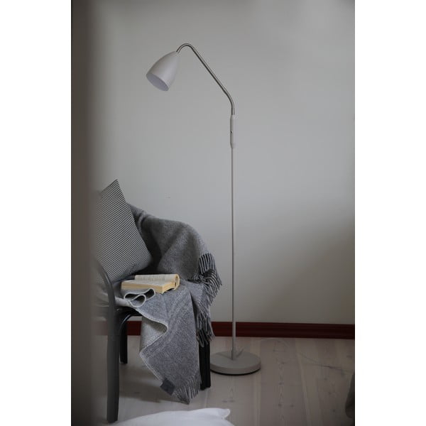 Lampada da terra LED beige con paralume in metallo e intensità regolabile (altezza totale 140 cm) Patro – Markslöjd-image-2