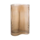 Vaso in vetro marrone Allure Wave - PT LIVING