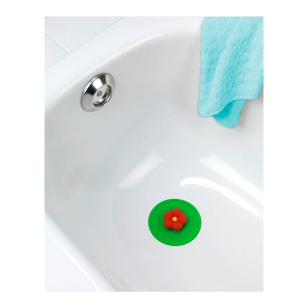Tappo in silicone per lavabo Flower - Wenko-image-2