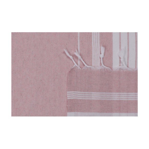 Asciugamano rosa chiaro e bianco, 170 x 90 cm Luis - Unknown-image-4