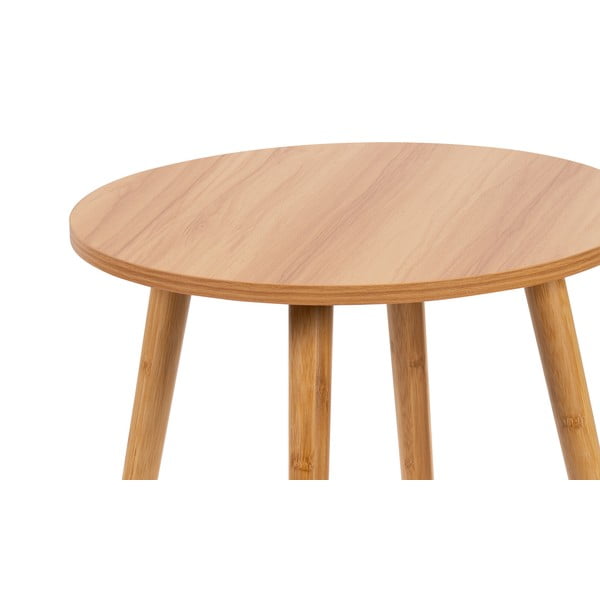 Set di tavolini rotondi Luke di colore neutro 2 pz, ø 60 cm - Bonami Essentials-image-4