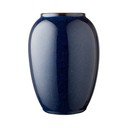 Vaso blu scuro in gres (altezza totale 20 cm) Gastro Blue – Bitz