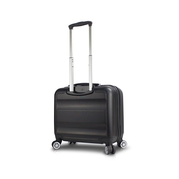 Valigia da viaggio nera su ruote con porta USB Valigia da cabina My Valice COLORS LASSO - Myvalice
