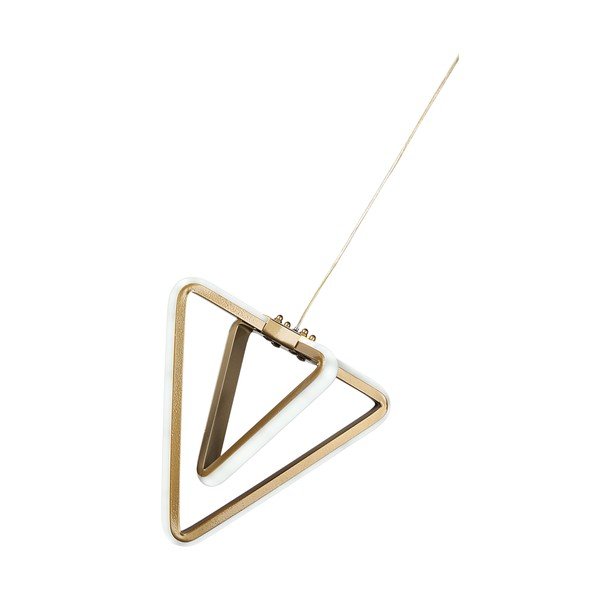 Lampadario LED color bronzo in metallo ø 20 cm Baris – Squid Lighting-image-3