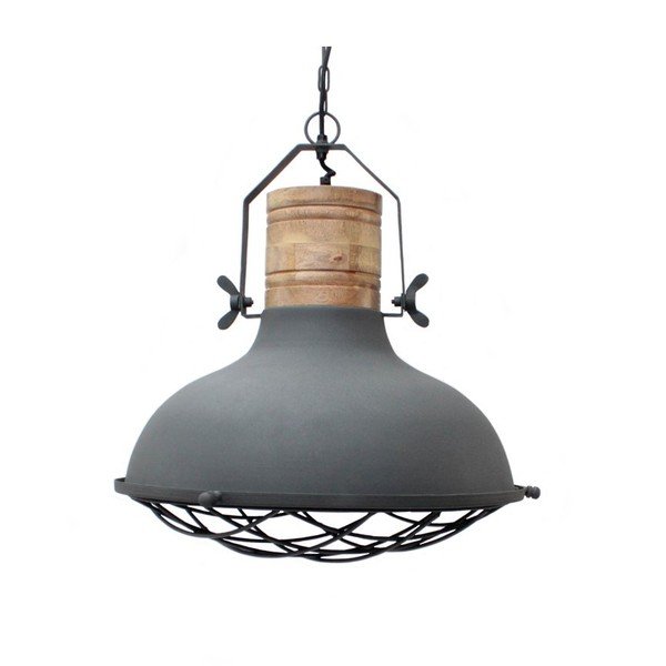 Apparecchio da soffitto grigio Grid, ⌀ 52 cm - LABEL51