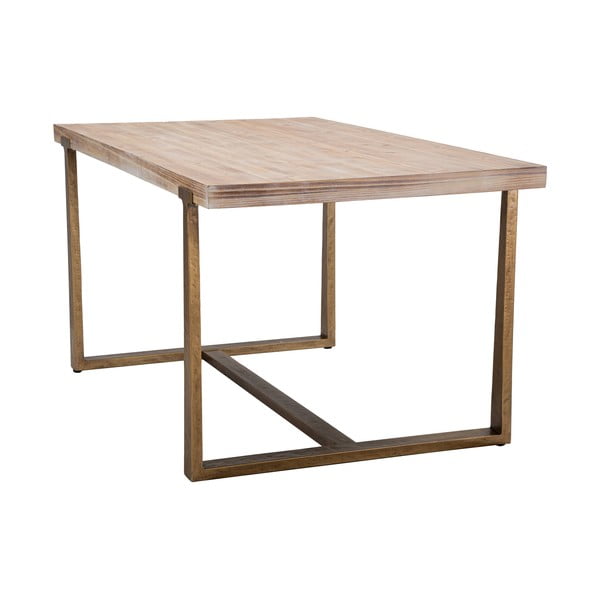 Tavolo da pranzo in colore naturale 150x90 cm Ankara - Mauro Ferretti-image-3