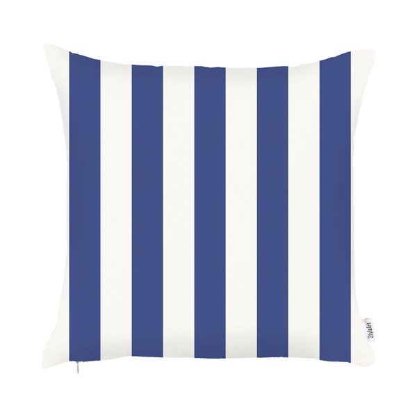 Federa blu Mike & Co. NEW YORK Strisce di vela, 43 x 43 cm Honey - Mike & Co. NEW YORK