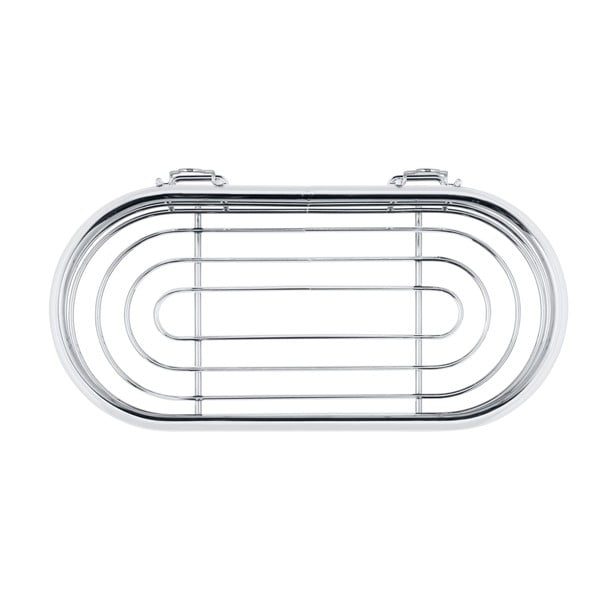 Mensola doccia in argento , 26 x 11 cm Trestina - Wenko-image-1