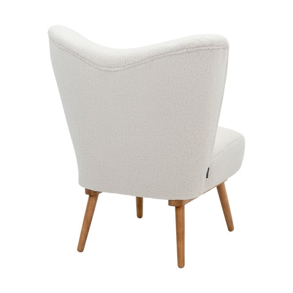 Poltrona crema Sherling Jack - Max Winzer-image-4
