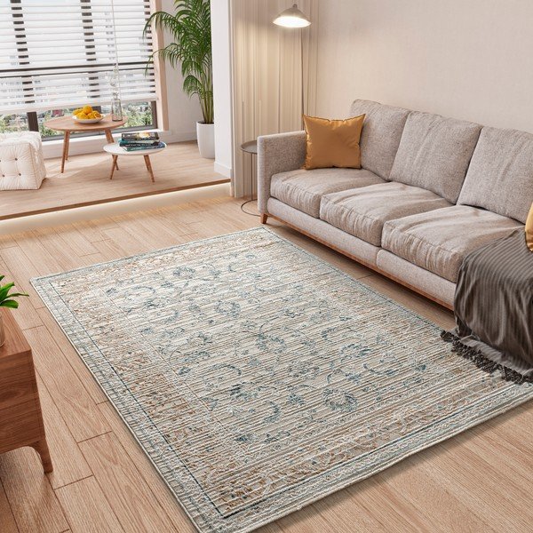 Tappeto beige 192x290 cm Keops – Universal-image-1