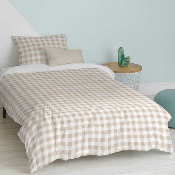 Biancheria da letto per bambini in cotone per letto singolo 140x200 cm Vichy - Happy Friday-image-2