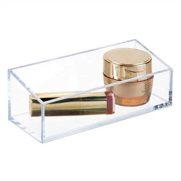 Scatola trasparente impilabile Clarity, 15 x 6 cm - iDesign-image-1