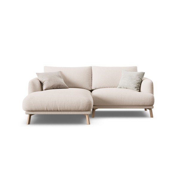Divano angolare beige (con penisola a sinistra/con chaise lounge) Naomi – Micadoni -image-2