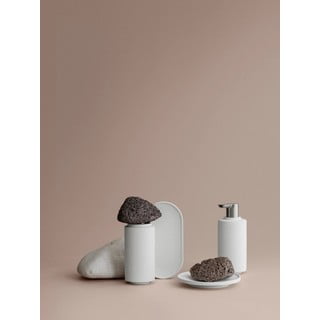 Portaspazzolini bianco in calcestruzzo Creto - Blomus