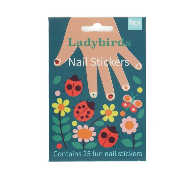 Giocattolo creativo Ladybird – Nail stickers – Rex London-image-2