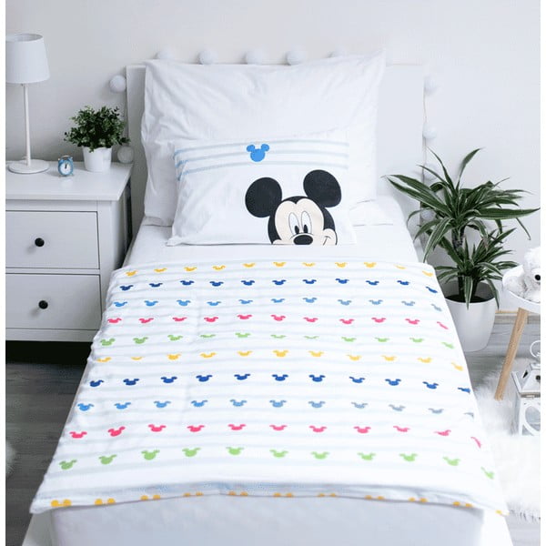 Biancheria da letto per culla in cotone 100x135 cm Mickey - Jerry Fabrics-image-2